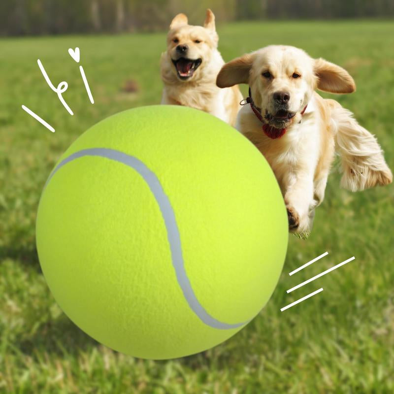 Tennis Ball Design Dog Toy, Pet Interactive Tennis Ball Toy, Pet Training Ball Toy, outside Pet Interactive Ball Toy for Dogs & Cats, Outdoor Toy