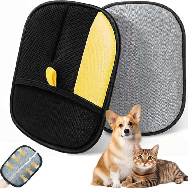 Reusable Pet Hair Cleaning Glove Sticky Fur Remover for Cats and Dogs Multi-Purpose Grooming Tool for Home Use