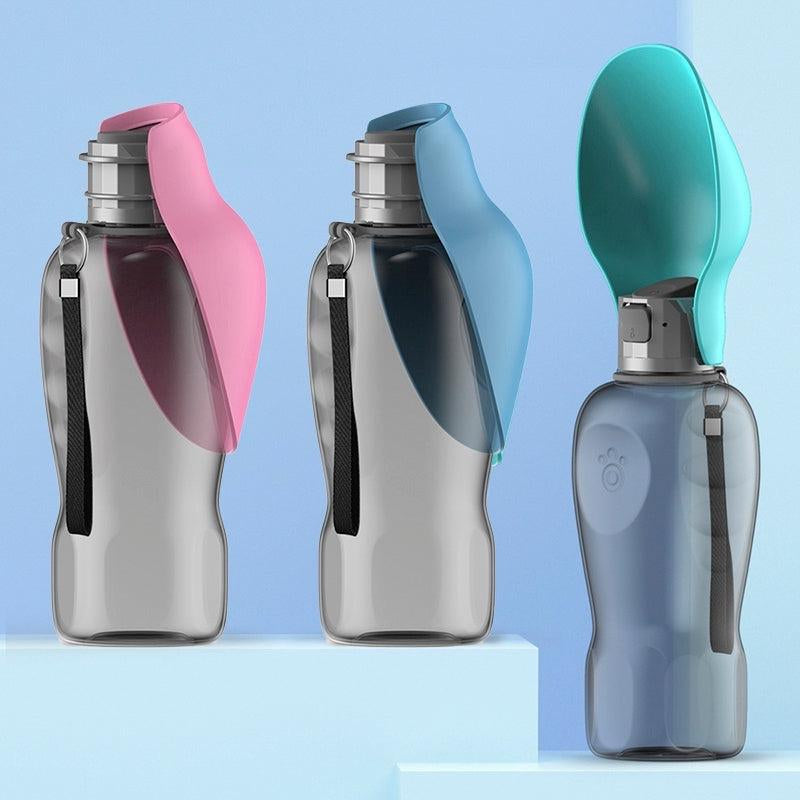 Portable Dog Water Bottle - 800 ML Capacity for Outdoor Walks