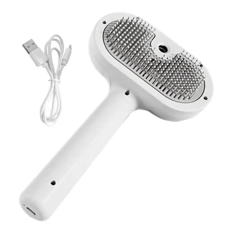 Dog and Cat Steam Brush Pet Self Cleaning and Grooming