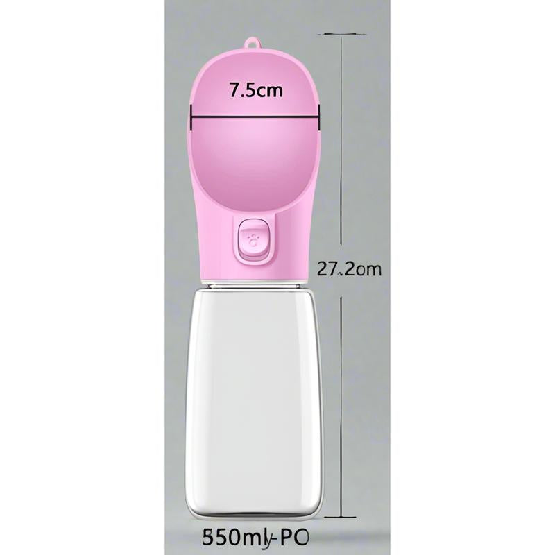 Glitz Portable Leak Proof Dog Water Bottle