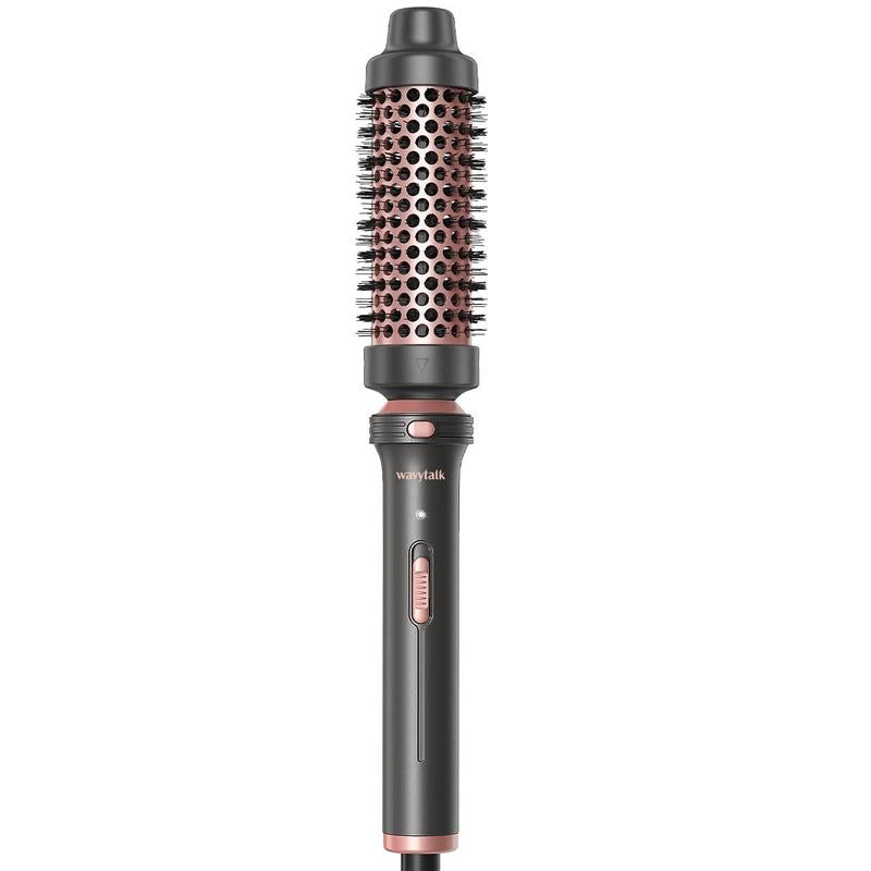 Wavytalk Multi-Curl 5-In-1 Ceramic Curling Wand Set, Fast Heat up Curling Wand from 1/2 to 1 1/4 Inch and a Thermal Brush, Dual Voltage Curling Iron