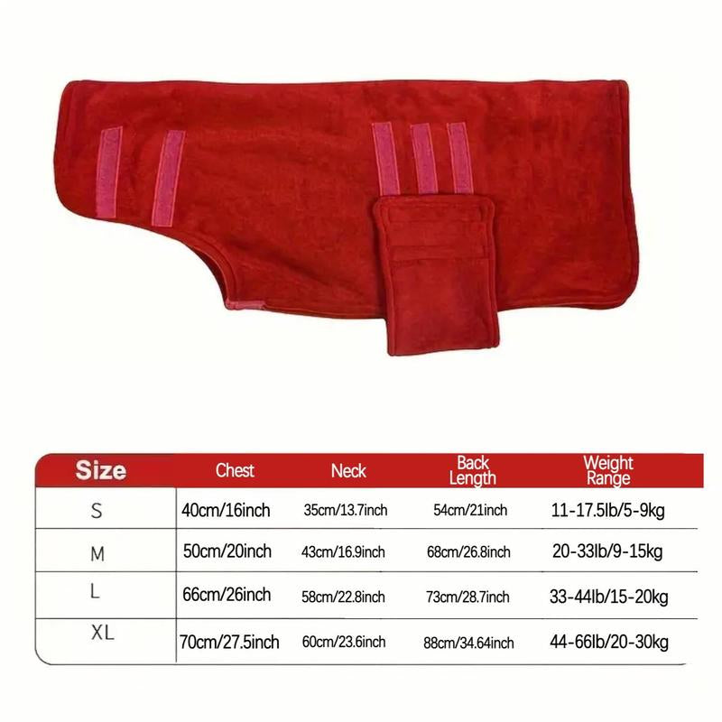 Pet Towel, Pet Bath Towel Drying Bath Towel, Absorbent Fast Drying Dog Bathrobe Soft Absorbent Fabric Extra Long, Pet Care Tool