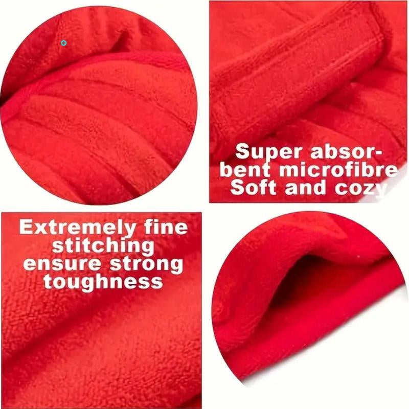 Pet Towel, Pet Bath Towel Drying Bath Towel, Absorbent Fast Drying Dog Bathrobe Soft Absorbent Fabric Extra Long, Pet Care Tool