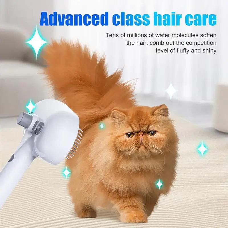 Dog and Cat Steam Brush Pet Self Cleaning and Grooming